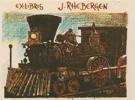 Ex librissen kopen van de Tsjechische kunstenaar, graficus Karel Oberthor