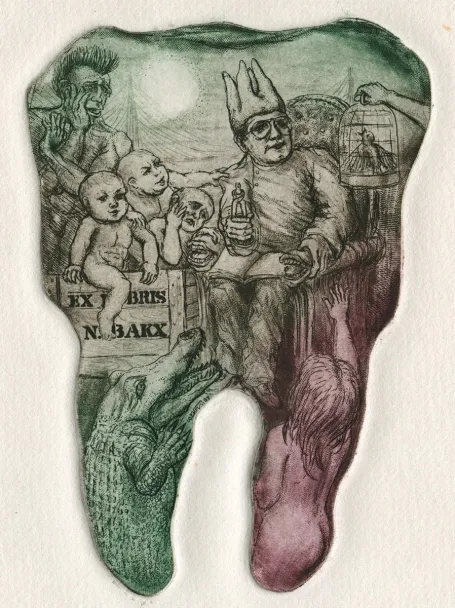 Grafische kunstwerken kopen van de Brugse kunstenaar Roel Slabbinck