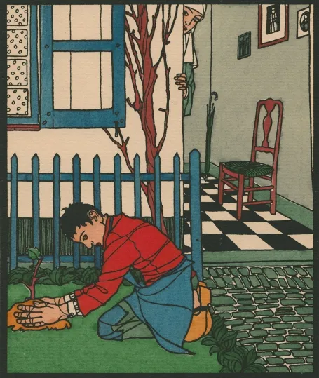 Houtsnedes van de Belgische kunstenaar Jules Fonteyne kopen