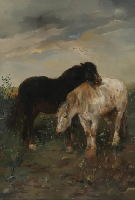 Belgische kunstschilder Henry Schouten