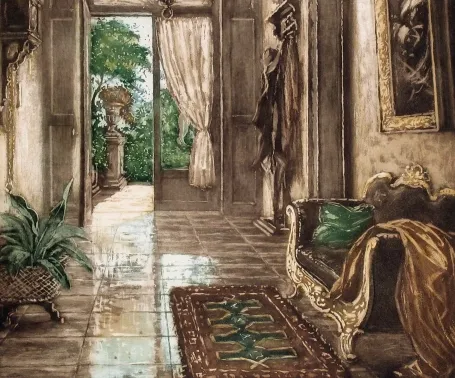 De Mechelse schilder Albert Geudens