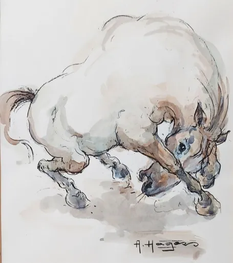Kunstwerken kopen van de Belgische kunstenaar Albert Hagers