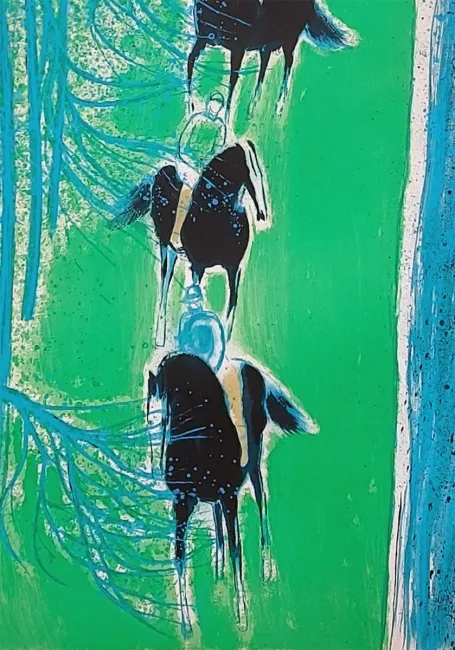 Kunstwerken kopen van de Franse kunstenaar André Brasilier