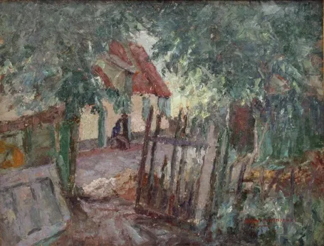 Schilderijen van de Belgische schilder Auguste Van Steenacker