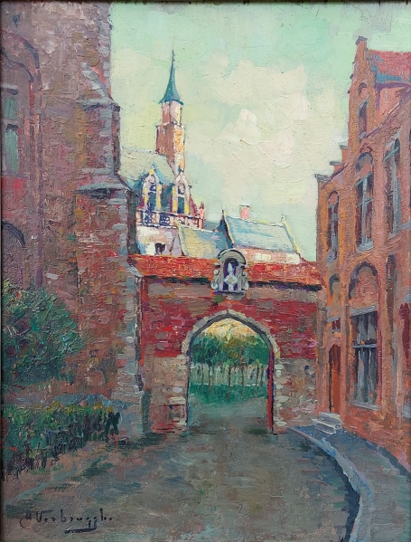 Schilderijen kopen van de Brugse kunstschilder Charles Verbrugghe
