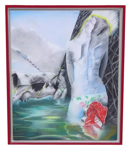 Belgian artist Camille De Taeye