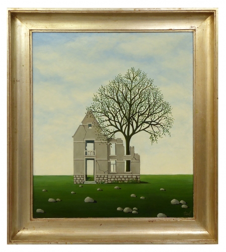 Schilderij van Belgische schilder Jos Troch