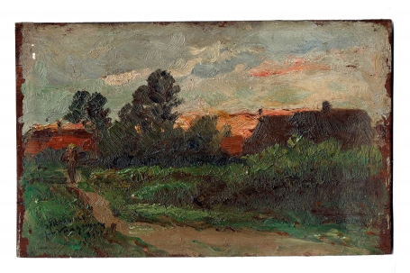 Belgische schilder Joseph van Genegen