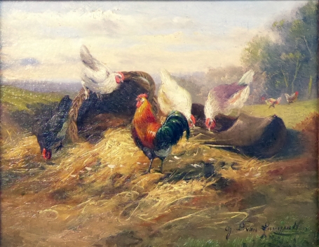 Belgische kunstschilder Jef Louis Van Leemputten