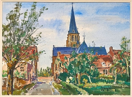 Schilderijen kopen van de Belgische kunstschilder Julien Creytens