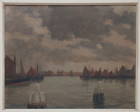 Schilderijen van de Belgische kunstenaar, schilder Karel Van Lerberghe