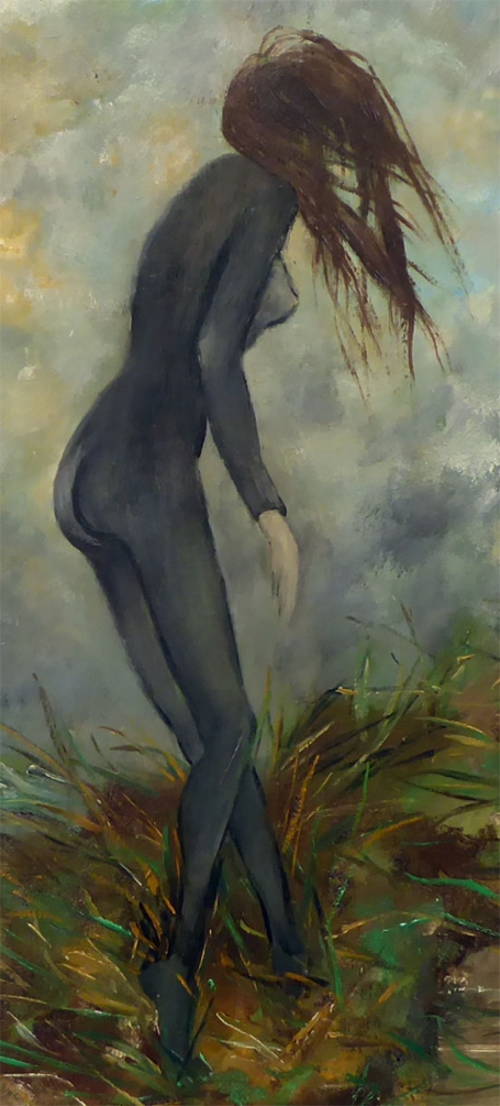 Belgische kunstschilderes Renée Keuller