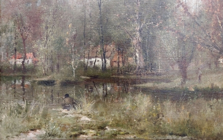 Schilderijen en aquarellen kopen van de Belgische kunstenaar Henri Langerock