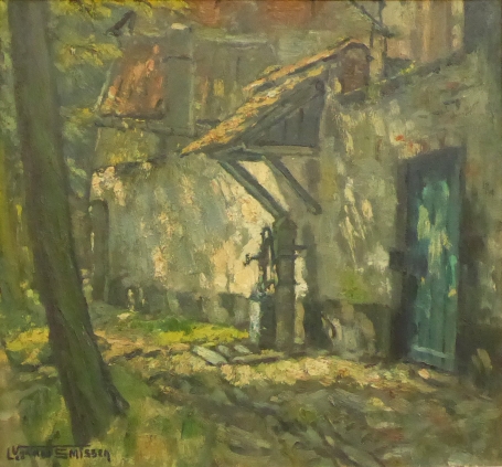 Belgische schilder Leo Vandersmissen