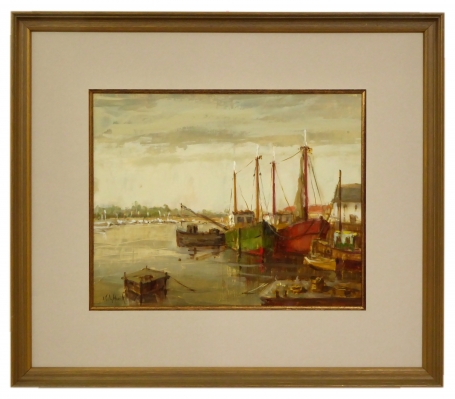 Belgische schilder Raymond Van Hoeck