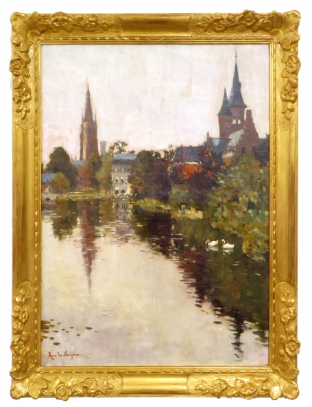 Belgische schilder René de Baugnies
