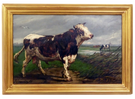 Nederlandse kunstschilder Richard Burnier