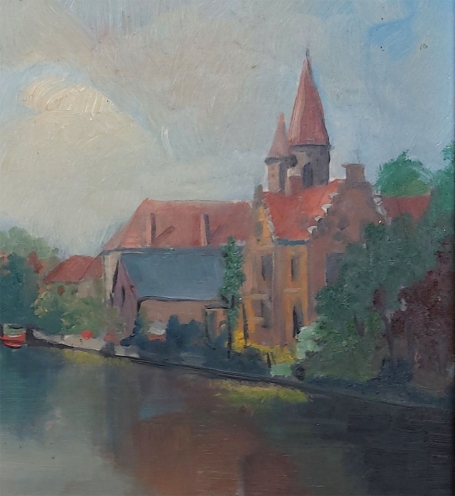 Kunstwerken van de Belgische kunstenaar Jozef (Jef, Joseph) Vanmaldeghem