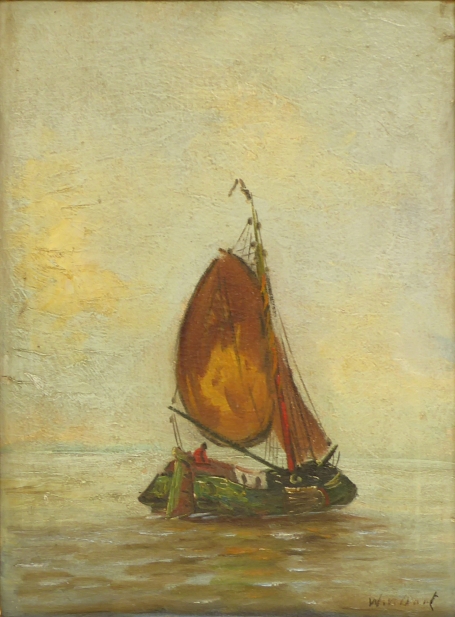 Nederlandse kunstschilder Willem van Dort
