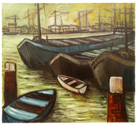 Nederlandse Kunstschilder Wilm van der Maas