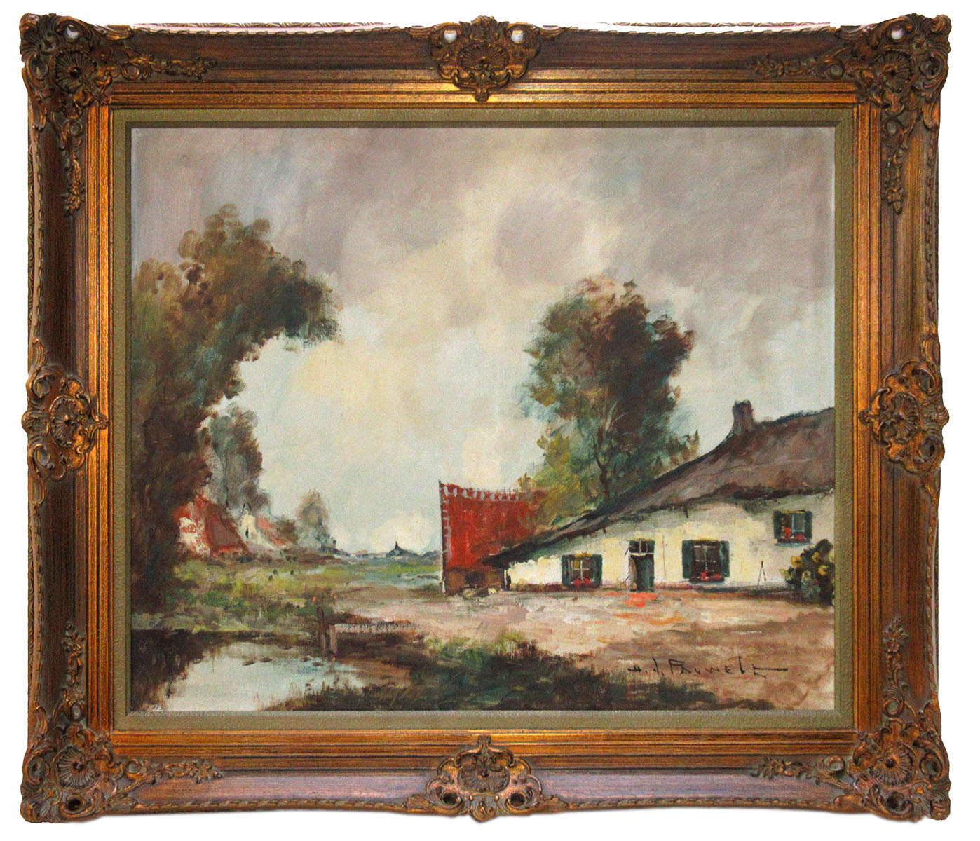 Schilderij van Belgische kunstschilder Henri Joseph Pauwels kopen