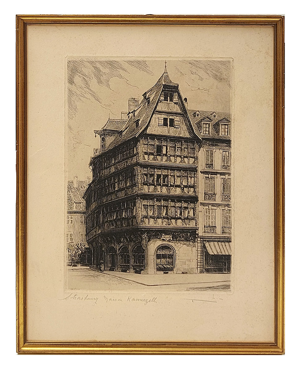 Gravures kopen van de Franse kunstenaar, graveur Léopold Robin