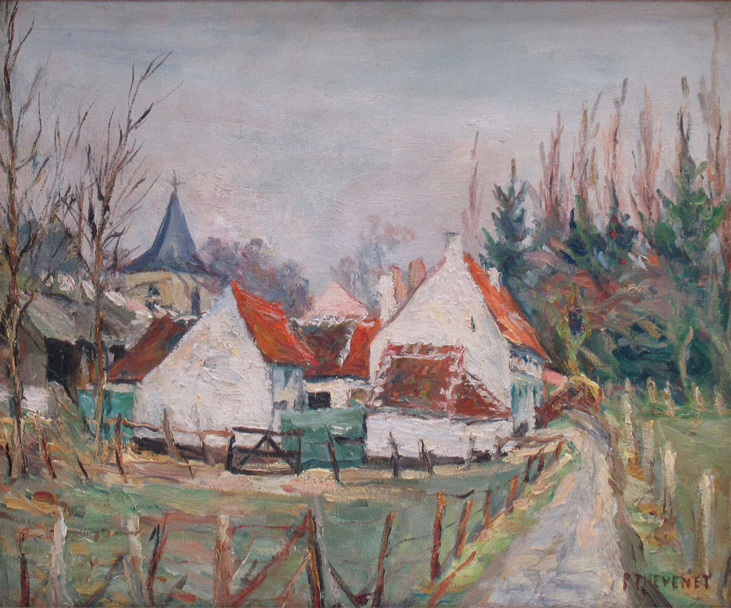 Schilderij van de Belgische schilder Pierre Thévenet kopen