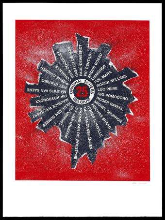 De kunstenaars, 25 Original Screen Belgium