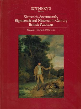 1011. Sixteenth, Seventeenth, Eighteenth and Nineteenth Century British Paintings