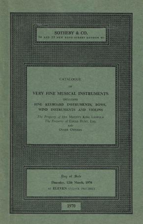 1022. Very fine musical instruments