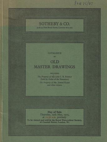 1023. Old Master Drawings