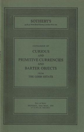 1027. Curious and Primitive Currencies and Barter Objects from the Bibbs Estate