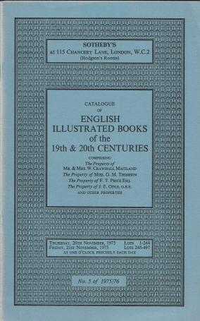 1031. English Illustrated books of the 19th and 20th Centuries