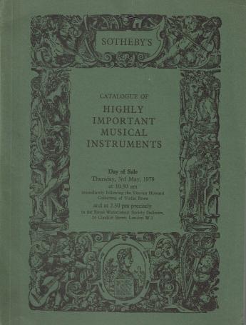 1036. Highly Important Musical Instruments