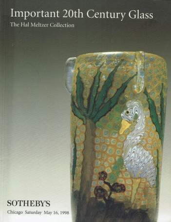 1043. Important 20th Century Glass