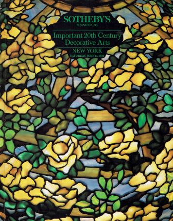 1054. Important 20th century decorative arts