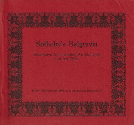 1064. Decorative art including art nouveau and art deco