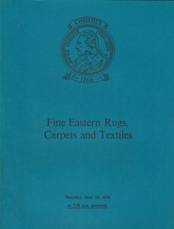 1074. Fine Eastern rugs, carpets and textiles
