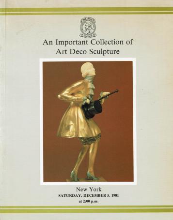 1080. An important collection of art deco sculpture