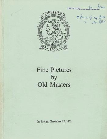 1082. Fine Pictures by Old Masters