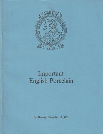 1091. Important English Porcelain