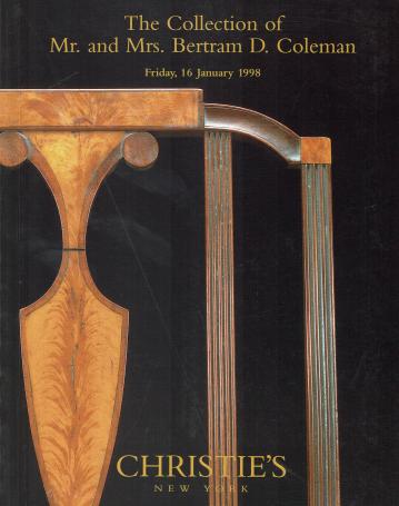 1092. The Collection of Mr. and Mrs. Bertram D. Coleman