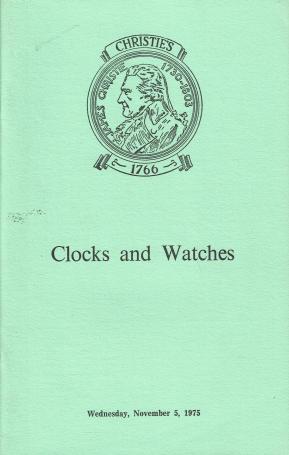 1106. Clocks and watches