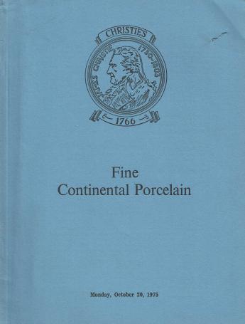 1109. Fine continental porcelain