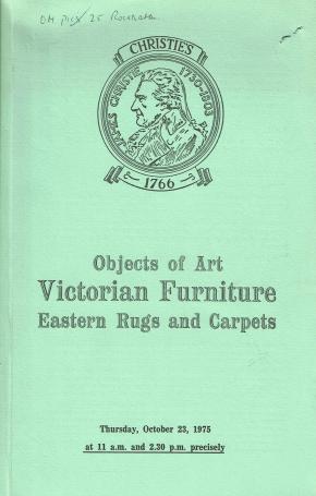1110. Objects of art, Victorian furniture
