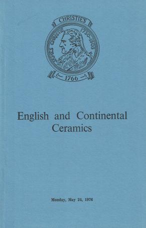 1156. English and Continental ceramics