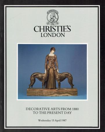 1159. Decorative arts from 1880 to the present day
