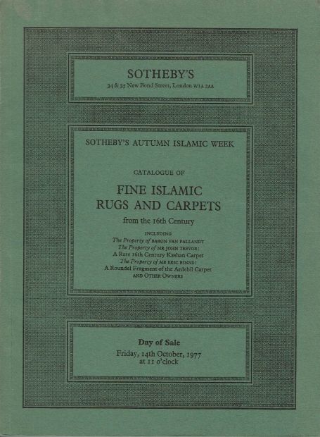 118. Fine Islamic Rugs and Carpets
