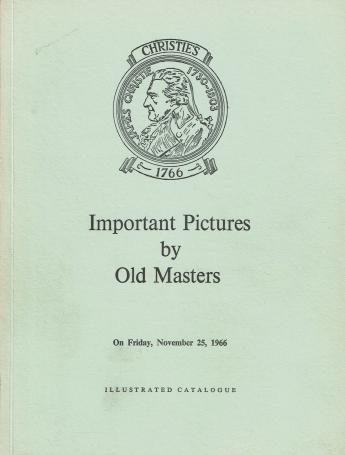 1193. Important pictures by old masters