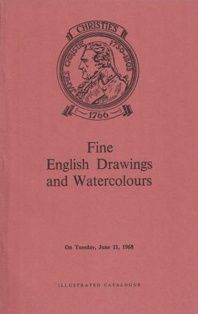 1194. Fine English drawings and watercolours